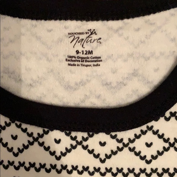 9-12 month Black and White Long Sleeved Dress bundle 2 for $10 - Picture 2 of 3